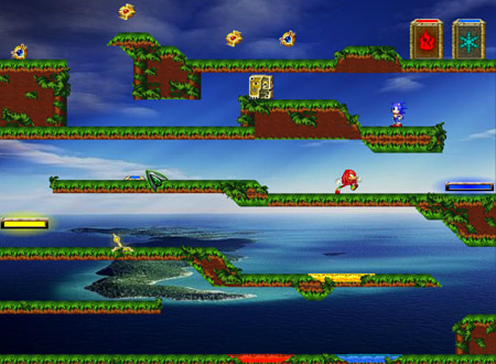 Огонь и Вода (Наклз и Соник)